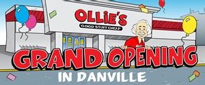 Ollies danville ky - Visit Ollie's Bargain Outlet near you in Dundalk, MD. Click here for Dundalk, MD store information, directions, and hours. Skip to main content Jump to Navigation. Store Locator . My Store Henderson, NC - Store126. OLLIE'S ARMY. Earn Points on purchase! Learn More Log In / Create ...